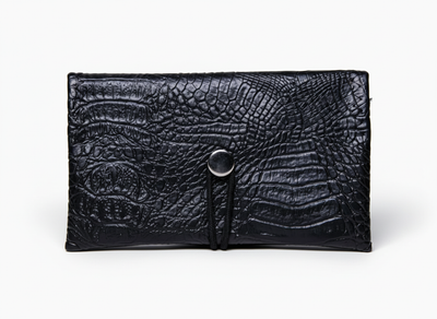 Black Croco / Leather