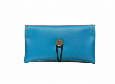 Turquoise Marine Leather / Leather